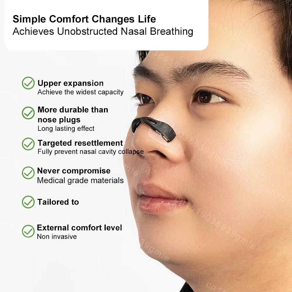 Sport Nasal Dilator Nasal Breathing Dilators Boost Oxygen Intake,Breathing Refill Nose Clip Magnetic Nasal Strip Reduce Snoring