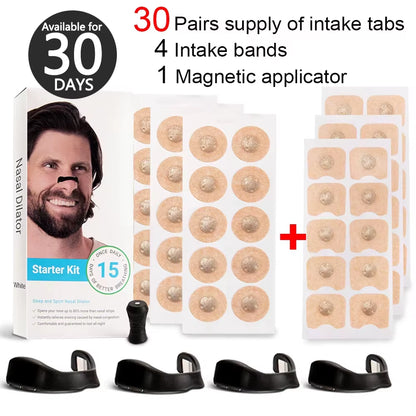 Sports Nasal Strips Magnetic Nose Dilator Increase Sports Air Intake Improve Sleeping Reduce Snoring Magnetic Nasal Strips