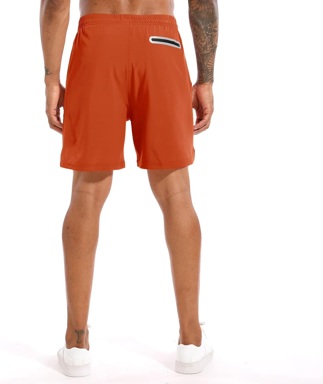 Men'S 2 in 1 Running Shorts 5 in or 7 in Quick Dry Gym Athletic Workout Shorts for Men with Phone Pockets