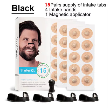 Sports Nasal Strips Magnetic Nose Dilator Increase Sports Air Intake Improve Sleeping Reduce Snoring Magnetic Nasal Strips
