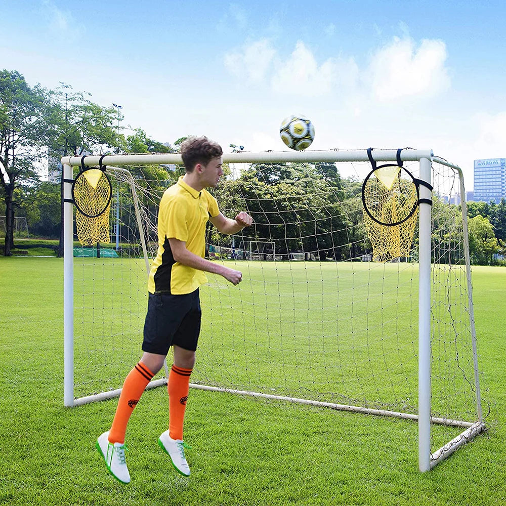 1/2Pcs Football Target Net Foldable Football Training Net