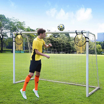 1/2Pcs Football Target Net Foldable Football Training Net