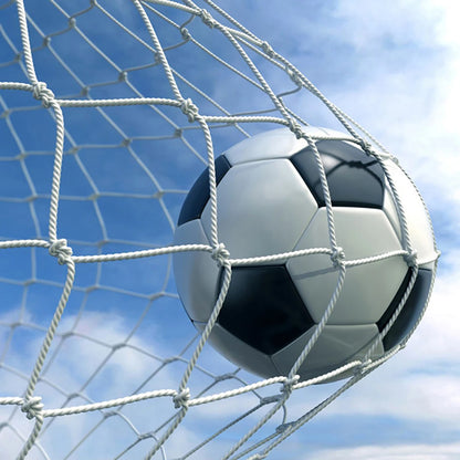 Soccer Goal Net Polyethylene Impact Resistant Soccer Goalpost Net Portable Soccer Match Equipment Club School Match Training