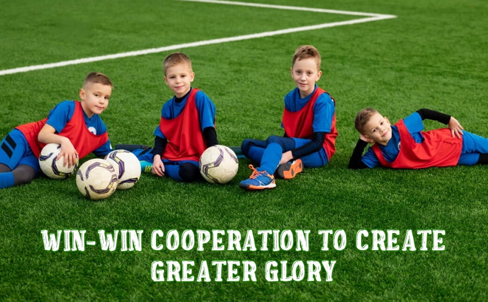 Set of 2 Portable Soccer Goals for Kids & Youth