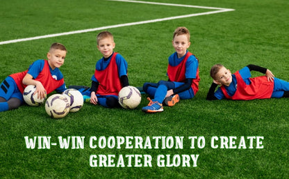 Set of 2 Portable Soccer Goals for Kids & Youth